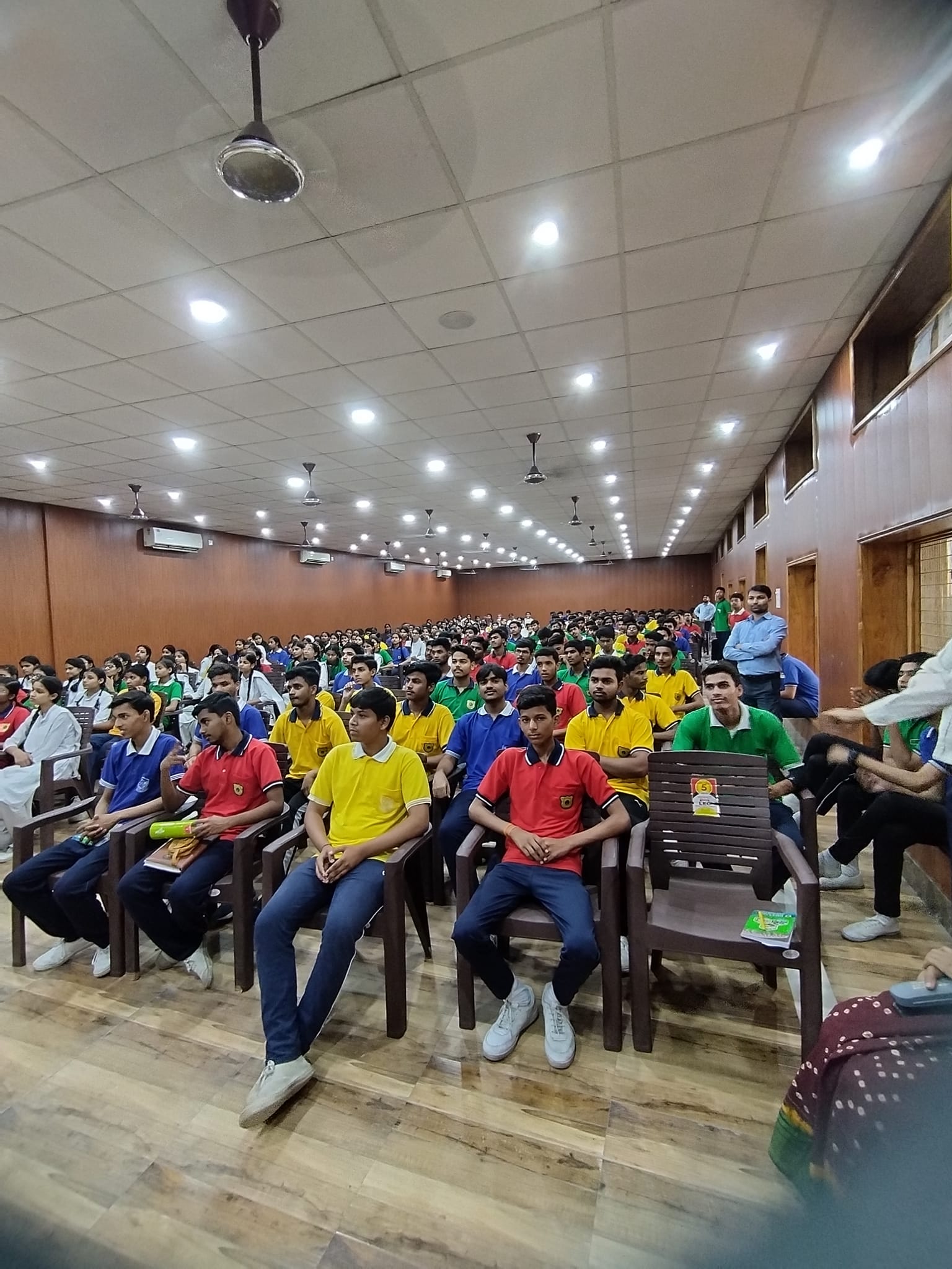 Cyber Security Seminar at Green View Public School